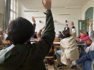 Vote durant l'atelier